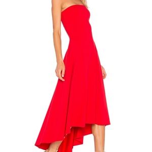 Susanna Monaco, Strapless Hi Low Dress, Size Medium.